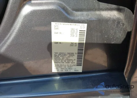 2020 Nissan Altima S Fwd from USA, damaged, VIN 1N4BL4BV3LN315100